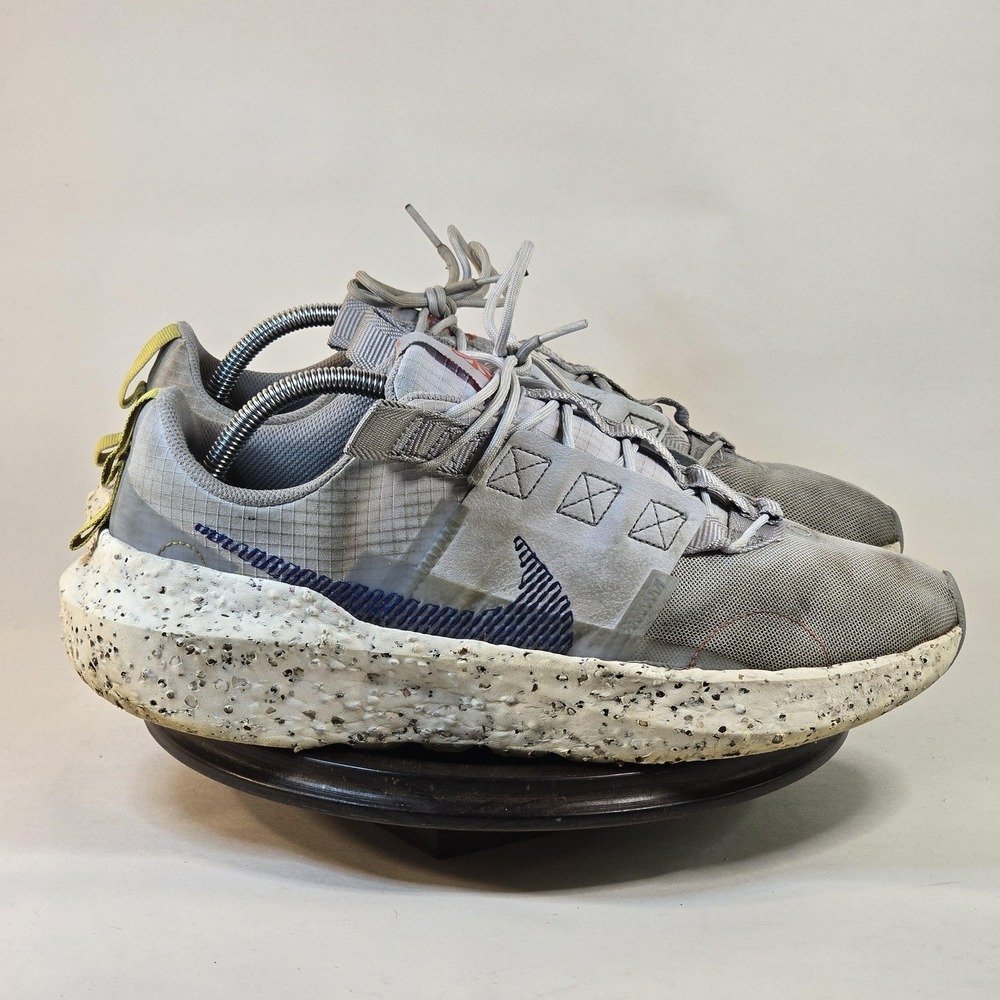 Nike Crater Impact Shoes Mens Size 11 Gray Space Hippie Sustainable DJ6308-003
